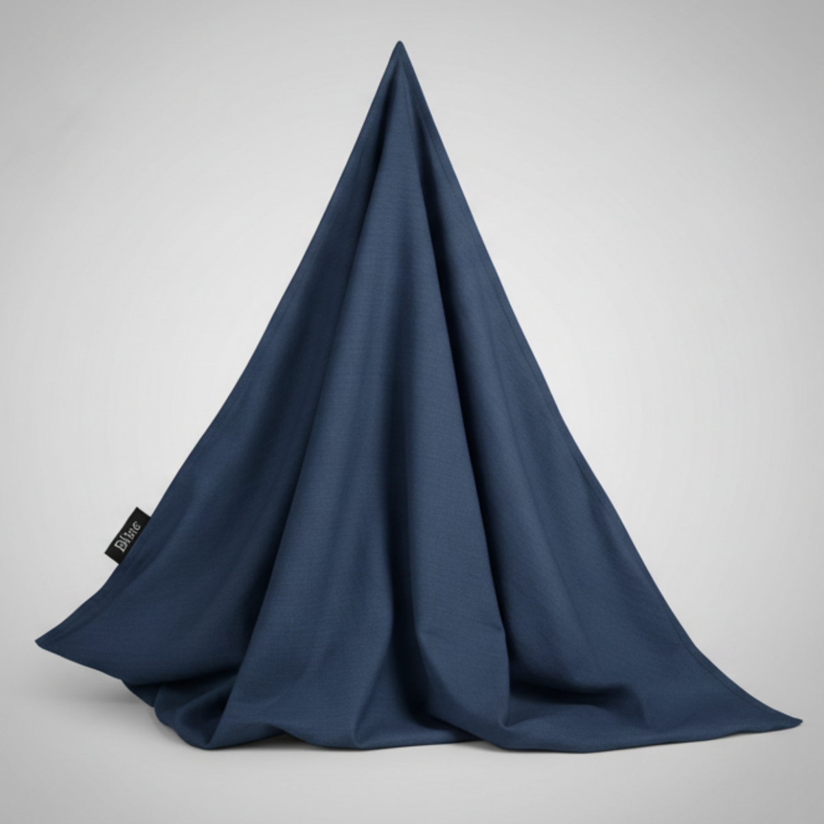Losse hoes voor het leeskussen Bline, kleur Blauw, los neergezet met het Bline-label